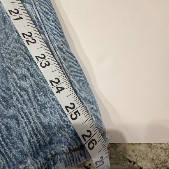 Madewell The Perfect Vintage Jean Light Wash High Rise Straight Size 25 - Picture 12 of 14